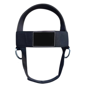 Nylon <b>Weight</b> Lifting Head Harness Best Quality Neck Training Head Harness With Chain <b>Weight</b> Lifting Chain & Head Neck Exerciser - Product Image 5