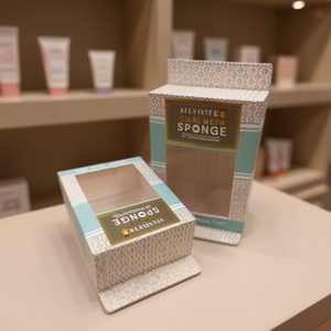 Boîte micro-corruguée E-Flute légère, impression couleur personnalisée, organisateur de maquillage pour la vente au détail de cosmétiques, fabriqué en usine au Vietnam - Product Image 2