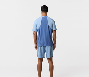 T Shirt Men's Clothing Summer Wear <b>Set</b> Cotton New Men Loose Short-Sleeved and T-shirt Shorts Two Piece Outfits <b>Set</b> - Product Image 2