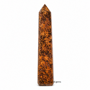 Venta al por mayor de torres de cristal natural pulido, varitas de piedra para sanación espiritual, gemas de Feng Shui, ágatas Jilani de Gujarat - Product Image 3