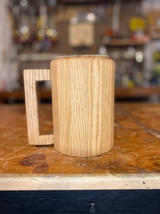 Rustic Wooden Mug Handmade Natural Solid Wood Coffee Cup Eco Friendly <b>Drinkware</b> for Tea Coffee Milk Use - Product Image 2
