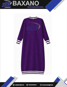 เสื้อคลุมคาร์ดิแกนลำลองสำหรับฤดูหนาวของชมรมนักเรียนหญิง NCNW สีม่วง ดีไซน์โดดเด่น ผลิตจากผ้าขนสัตว์/อะคริลิก เสื้อคลุมคาร์ดิแกนยาวสำหรับผู้หญิง - Product Image 6