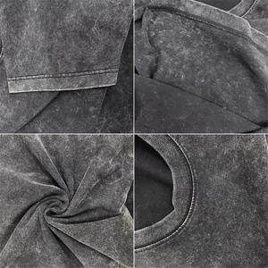 Camisetas Personalizadas para Hombre, 100% Algodón, Estilo Urbano, Transpirables, Color Personalizado, Cuello Redondo, MOQ Bajo - Product Image 5