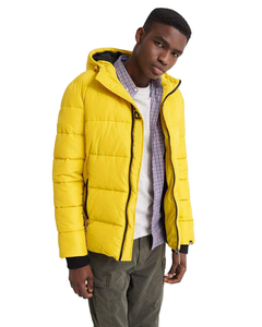 Chaqueta de invierno para hombre, chaqueta acolchada con capucha, chaqueta térmica aislante para exteriores, chaqueta gruesa a prueba de viento, abrigo acolchado para hombre con capucha. - Product Image 1