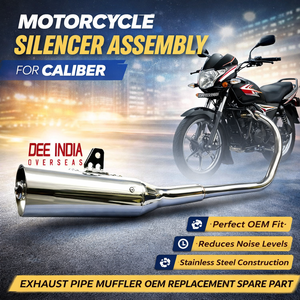 Conjunto de Silenciador para Motocicleta Caliber |   Silenciador de Tubo de Escape, Pieza de Repuesto OEM - Product Image 2