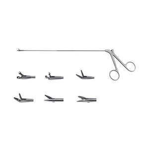 Pinzas de biopsia microquirúrgicas de acero inoxidable para cirugía laringea veterinaria manual, juego de instrumentos ENT 5.0 (1 reseña) 1 vendido - Product Image 1