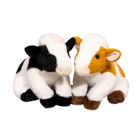 Vache Kawaii de haute qualité, jouet en peluche doux unisexe doublure en maille PP coton rembourré cadeau d'anniversaire anti-stress unisexe
