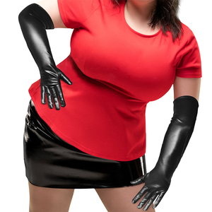 Windproof And Waterproof Opera <b>Gloves</b> Genuine Leather Tending Product With Solid Color Breathable Opera <b>Gloves</b> - Product Image 2