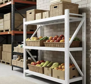 OEM/ODM Vietnam 3 Layer Adjustable Anti Rust Steel Storage Rack Heavy Duty Shelf for Warehouse Garage Supermarket Use - Product Image 1