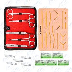 Suturas quirúrgicas Estilo militar Kit quirúrgico de emergencia Kit de práctica de suturas Kit de control de sangrado Conjunto de práctica quirúrgica al por mayor - Product Image 4