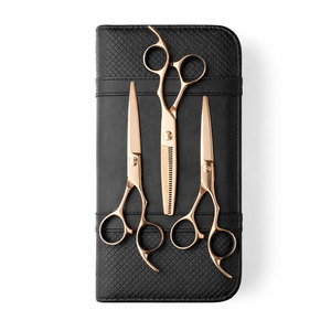 Tijeras de Peluquería Profesionales en Oro Rosa, Tijeras de Corte de Pelo de Primera Calidad para Salón y Barbería - Product Image 6