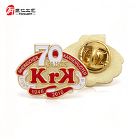 Badge personnalisé en émail souple en forme de cœur pour club de golf et de football, idéal pour les anniversaires, les cadeaux promotionnels d'entreprise, vente en gros directe usine
