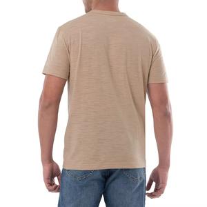 Camiseta para hombre, tallas grandes, camisetas de alta calidad de color sólido con cuello redondo, camisetas personalizadas con todas las tallas, cómodas, OEM - Product Image 2