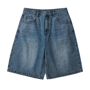 Pantalones Cortos de Mezclilla Personalizados con Marca Propia, Servicio OEM, Proveedor de Exportación de Algodón Premium para Mayoristas de Moda - Product Image 4