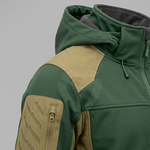 Veste d'hiver softshell pour homme, légère, résistante au vent, fermeture éclair intégrale, couche extérieure pour la randonnée, le trekking, les voyages et le quotidien - Product Image 5