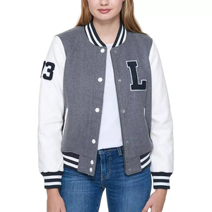 Chaqueta de Invierno Acolchada para Mujer HIGHSPARK ENTERPRISES, Color Granate Gris, Tejido de Punto Sólido, Relleno 100% Poliéster, Poliéster/Nailon, de Secado Rápido - Product Image 6