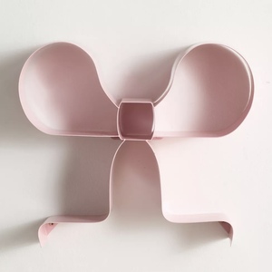 2026 Latest Metal Bow Shape Organizer <b>Wall</b> <b>Shelf</b> in Candy Colors for Kids Bedroom Home Decorations - Product Image 5