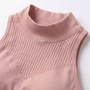 Conjunto de Yoga Profesional Personalizado para Mujer, Transpirable, de Secado Rápido, Talla Grande, Material Sólido, Ropa Deportiva para Gimnasio y Entrenamiento - Product Image 4