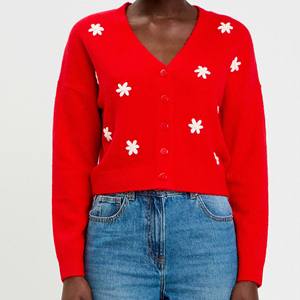 Camisa Sexy de Punto con Cuello en V y Hombros Descubiertos, Transpirable, para Mujer, Elegante, con Botones, para Fiestas, Estilo Jumper, para la Noche - Product Image 3