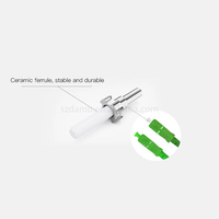 Kabel Serat Optik SC APC ke SC APC Singlemode G652D PVC LSZH 2.0mm 3.0mm Merek Damu Bersertifikasi CE RoHS Garansi 2 Tahun