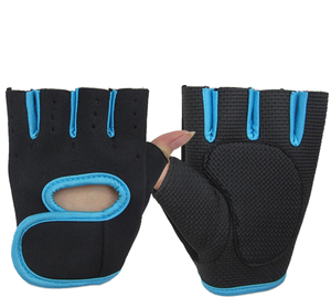 Unisex <b>Half</b> Finger Exercise Gloves Padded Anti <b>Slip</b> Gym Workout Gloves Breathable Weightlifting Fitness Palm Guard - Product Image 6