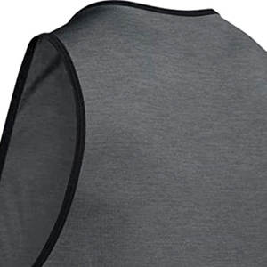 Débardeurs de sport unisexes 2026 sans manches en tissu Oxford respirant 100 % coton, gilet de gym décontracté pour la course à pied, avec nom d'équipe sur le devant - Product Image 6