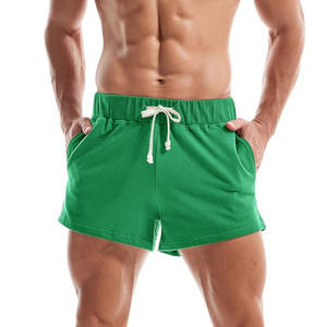 Pantalones cortos deportivos OEM al por mayor para hombre, holgados, con estampado personalizado, de verano, de algodón grueso de 380 g, pantalones cortos lisos para hombre - Product Image 1