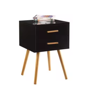 Premium Quality Modern Convertible Solid <b>Wood</b> Nightstand with Storage Durable Bedroom Furniture for Home & Hotel Use - Product Image 5