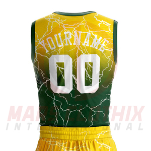 Fabricante profesional de ropa deportiva, uniforme de baloncesto personalizado con impresión, uniforme de baloncesto para deportes al aire libre - Product Image 4