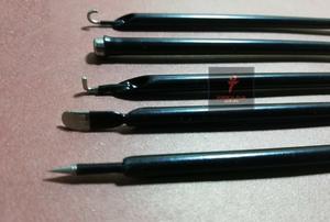 Électrode monopolaire laparoscopique de haute qualité avec aspiration, 4 mm, connecteur banane, instruments chirurgicaux laparoscopiques - Product Image 3