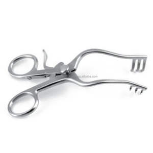 A-1 professionnel Écarteur VERITAS Weitlaner-Wullstein Écarteurs chirurgicaux à dents émoussées et pointues | instrument médical à clip hémolock - Product Image 5