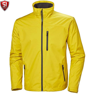 Men Softshell <b>Jacket</b> Stand Collar <b>Thin</b> Lightweight <b>Waterproof</b> Windproof Breathable Zip-Up Front Logo Vintage Solid Casual - Product Image 5