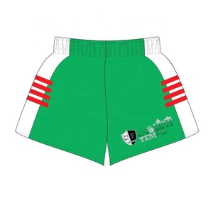 Design personnalisé Short de rugby pour hommes Vêtements de sport sublimés Short d'entraînement en tissu extensible respirant - Product Image 6