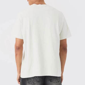 2026 New Arrival Premium Custom Men's T-Shirt Custom <b>Plain</b> Fitted T-Shirt Casual Wear 100% Cotton Men's T-Shirt - Product Image 4