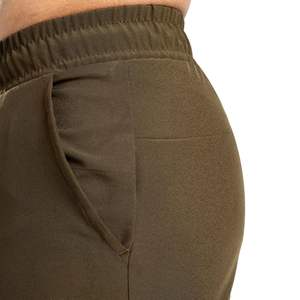 Shorts de musculation vert olive pour hommes, séchage rapide, entraînement, course à pied, vêtements de sport, fitness - Product Image 4