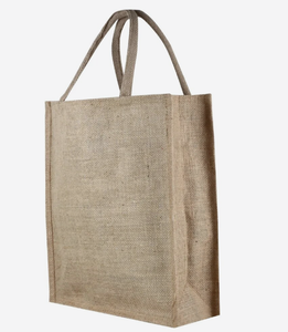 Sac en jute très demandé, 14x12x5 pouces, grand sac fourre-tout réutilisable, sac écologique pour les courses, le commerce de détail et l'usage quotidien - Product Image 3