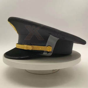 Chapeau uniforme confortable et réglable, sur mesure, nouveau design, chapeau uniforme en coton et laine - Product Image 2