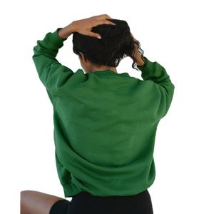 Sweats ras du cou en coton pour femmes séchage rapide respirant doux pull coupe régulière manches longues hiver imprimé Design OEM - Product Image 5