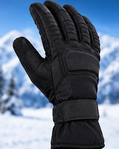 Racing Gloves Full Finger Lightweight Waterproof Non-Slip <b>Nylon</b> Windproof <b>Hook</b> Loop Closure Unisex Winter Outdoor Activities - Product Image 5