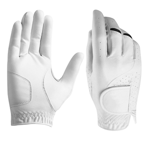 Guantes de Golf Personalizables de Alta Calidad con Logotipo para Hombre y Mujer, Transpirables, de Cuero Genuino, para Mano Izquierda o Derecha - Product Image 1
