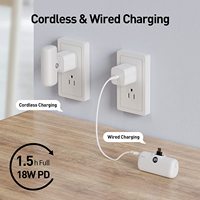 IWALK LinkPod P Petite batterie externe PD USB C à charge rapide, chargeur de téléphone portable portable, batterie externe 4800mAh pour téléphones Samsung Android