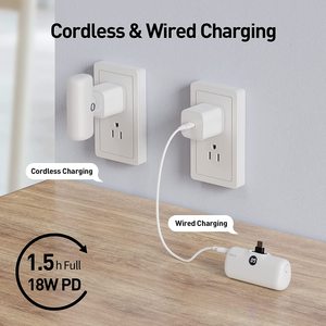 Iwank linkpod P แบตสำรองขนาดเล็ก PD USB C ชาร์จเร็<span class=keywords><strong>ว</strong></span>แบบพก<span class=keywords><strong>พา</strong></span>ได้เครื่องชาร์จแบตเตอรี่4800มิลลิแอมป์ต่อชั่<span class=keywords><strong>ว</strong></span>โมงสำหรับโทรศัพท์แอนดรอยด์ Samsung - Product Image 6