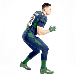 Wholesale American Football Uniform in Custom Color with Custom Digital Printed High Quality Assurance Anti Pilling Quick Dry - Product Image 4