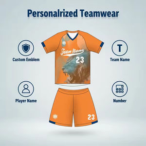 Camiseta de Fútbol Local y Visitante Personalizada con Estampado de Victor Osimhen Kvaratskhelia, Camiseta de Fútbol Sublimada al por Mayor - Product Image 3