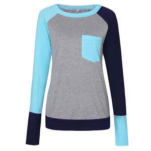 เสื้อผู้หญิง ผ้าฝ้าย 100% ระบายอากาศได้ดี เป็นมิตรกับสิ่งแวดล้อม แห้งเร็ว แขนสั้น ลายเรียบ สไตล์สตรีทแวร์ ดีไซน์ปรับแต่งได้ - Product Image 5