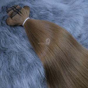 Extensiones de cabello de trama de máquina de paquete de cabello vietnamita crudo cabello de Vietnam liso y sedoso cabello crudo de proveedor de Vietnam - Product Image 5