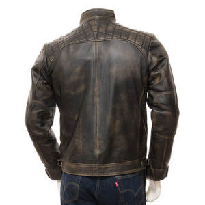 Meilleures ventes - Vestes en cuir pour hommes respirantes de haute qualité pour l'hiver - Vente chaude - Mode tendance - Coupe-vent - Imperméable - Product Image 2