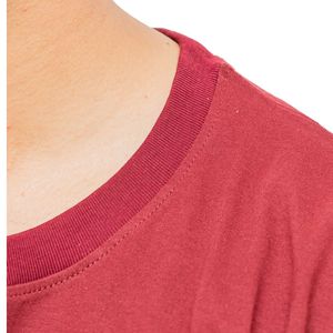 Camiseta de Hombre Lisa 100% Algodón, Cuello Redondo, Manga Corta, Color Sólido, Talla Grande, con Logotipo Personalizado, Venta al Por Mayor OEM - Product Image 5