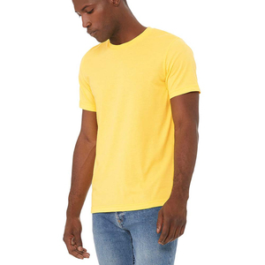 Service OEM Meilleure Vente T-shirt Homme Manches Courtes Personnalisé Hip Hop Unisexe Multicolore Uni Respirant Écologique 200g - Product Image 1