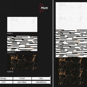 luxury decor 300x600mm ceramic wall <b>tiles</b> for bathroom and kitchen glossy matt sugar carving surface interior wall design lux - Product Image 1